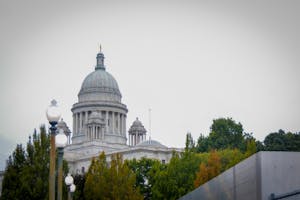 Photo of the Rhode Island State House. 