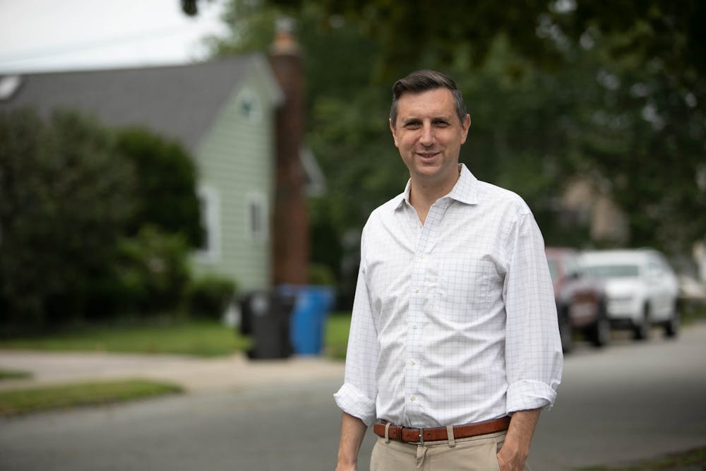 <p>During his time at Brown, Magaziner served as president of the College Democrats of Rhode Island and Brown College Democrats.</p>