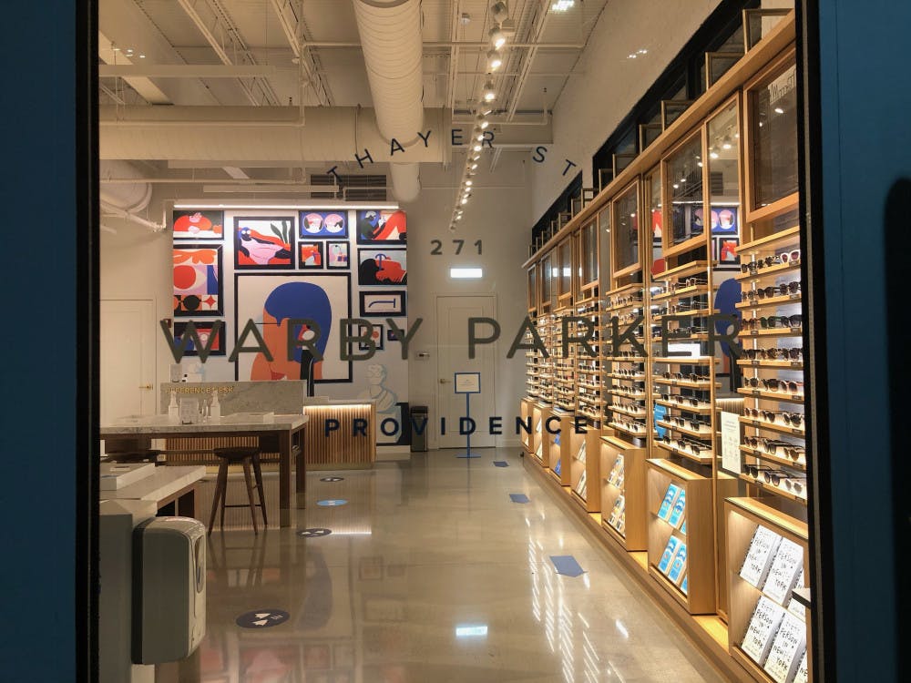 warby parker eyewear chain