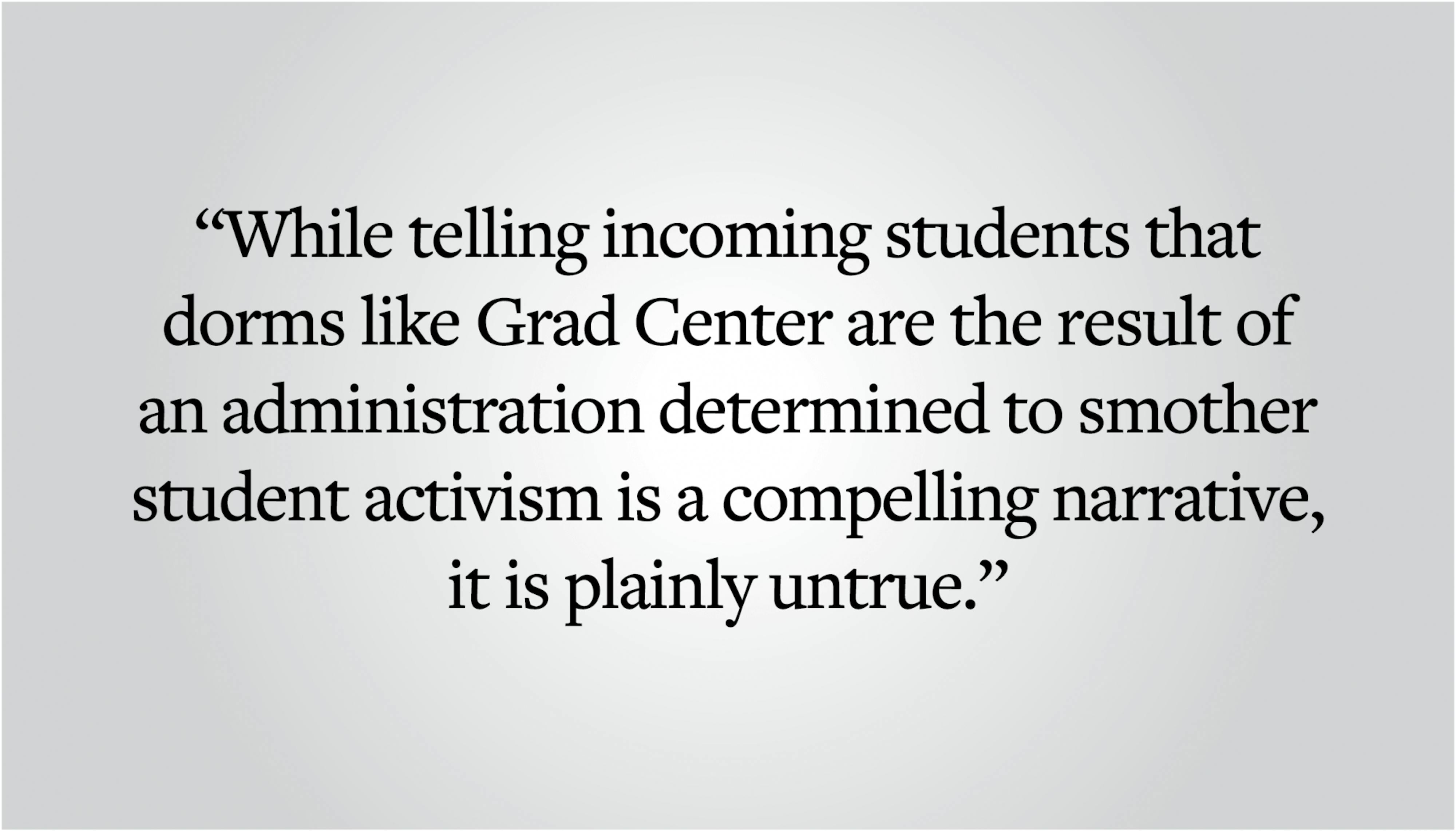 Arment '23: No, Grad Center was not built to be riot-proof - The Brown Daily Herald - Vimarsana News