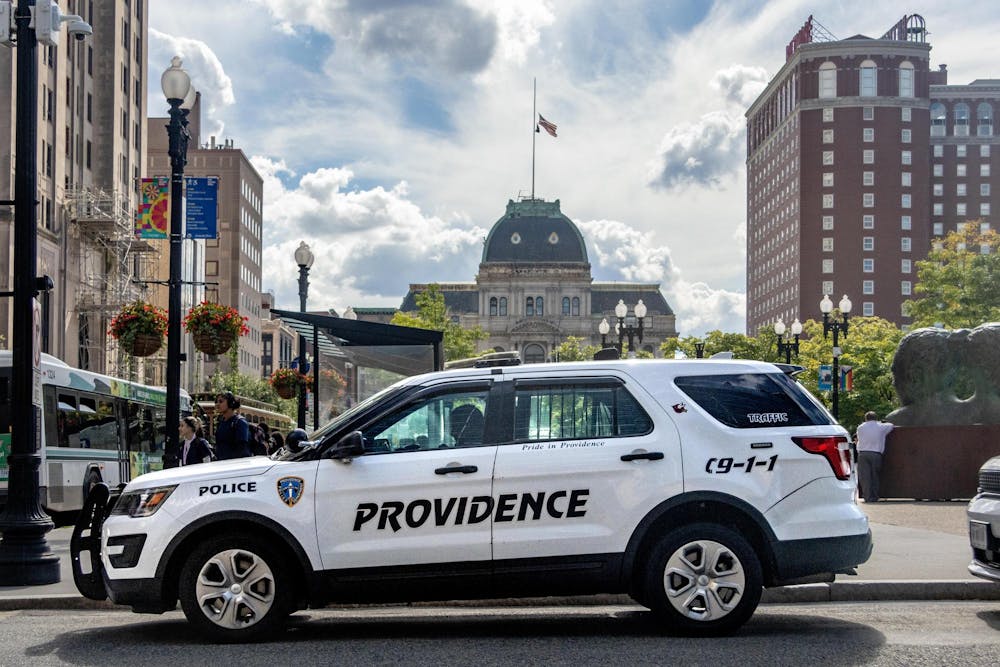 Image of a Providence police car