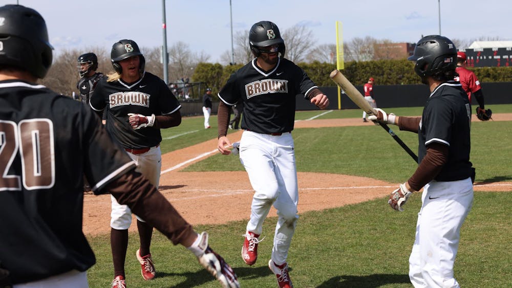 <p>In the first game, Brown did not go down without a fight, getting one run back in the second on an RBI single to the opposite field by right-fielder Jackson Hipp ’22.</p><p>Courtesy of Brown Athletics</p>