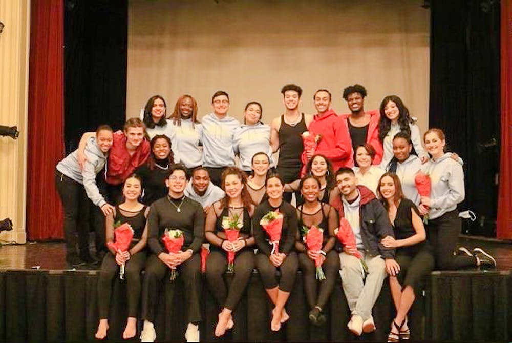 <p>“The show,” said Mezcla dancer Briannah Cook ’24 after the performance, “is the culmination of so much hard work, and it feels so rewarding to be here now.”</p><p><br/>Courtesy of Mezcla / Abigail Wesson</p>