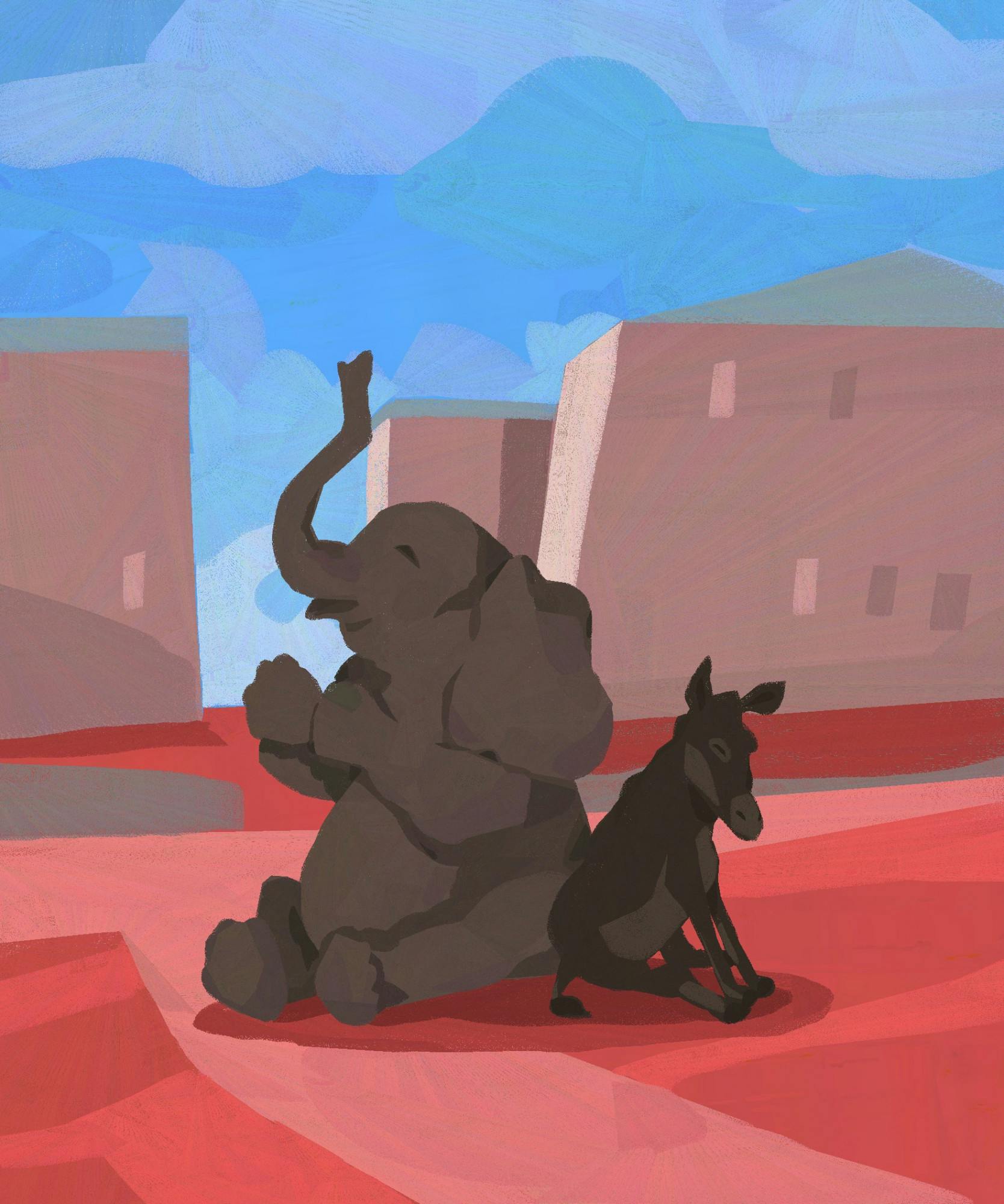elephant_and_donkey_illus_on_brown_s_campus.jpeg