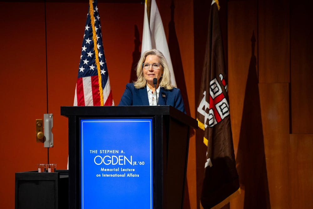 Former Rep. Liz Cheney claimed that government institutions will not protect America from a second Donald Trump presidency.
Courtesy of Brown University