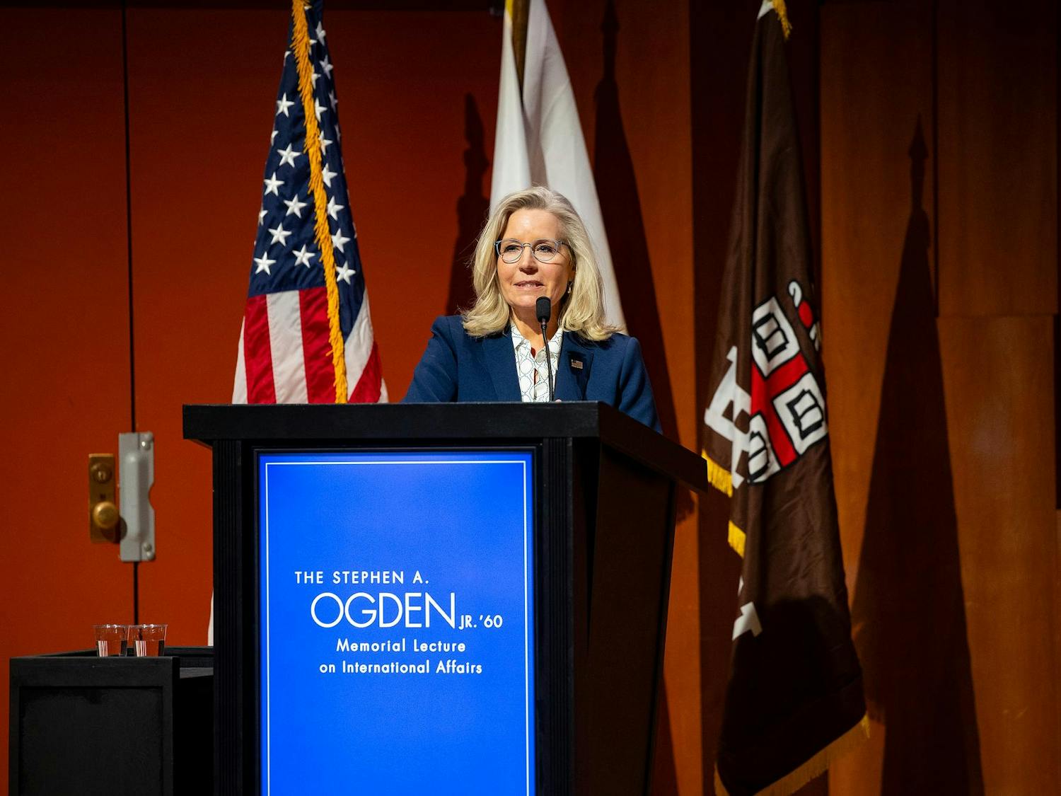 Former Rep. Liz Cheney claimed that government institutions will not protect America from a second Donald Trump presidency.
Courtesy of Brown University