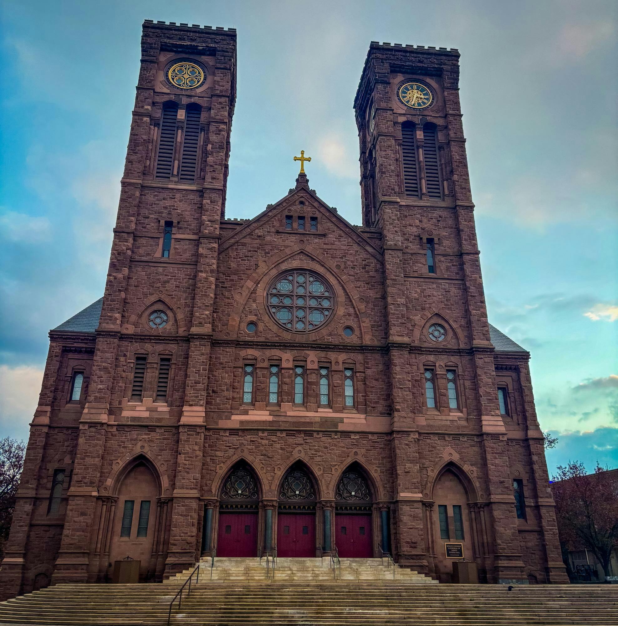 The Roman Catholic Diocese of Providence Church building. 