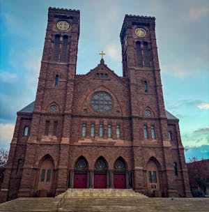 The Roman Catholic Diocese of Providence Church building. 
