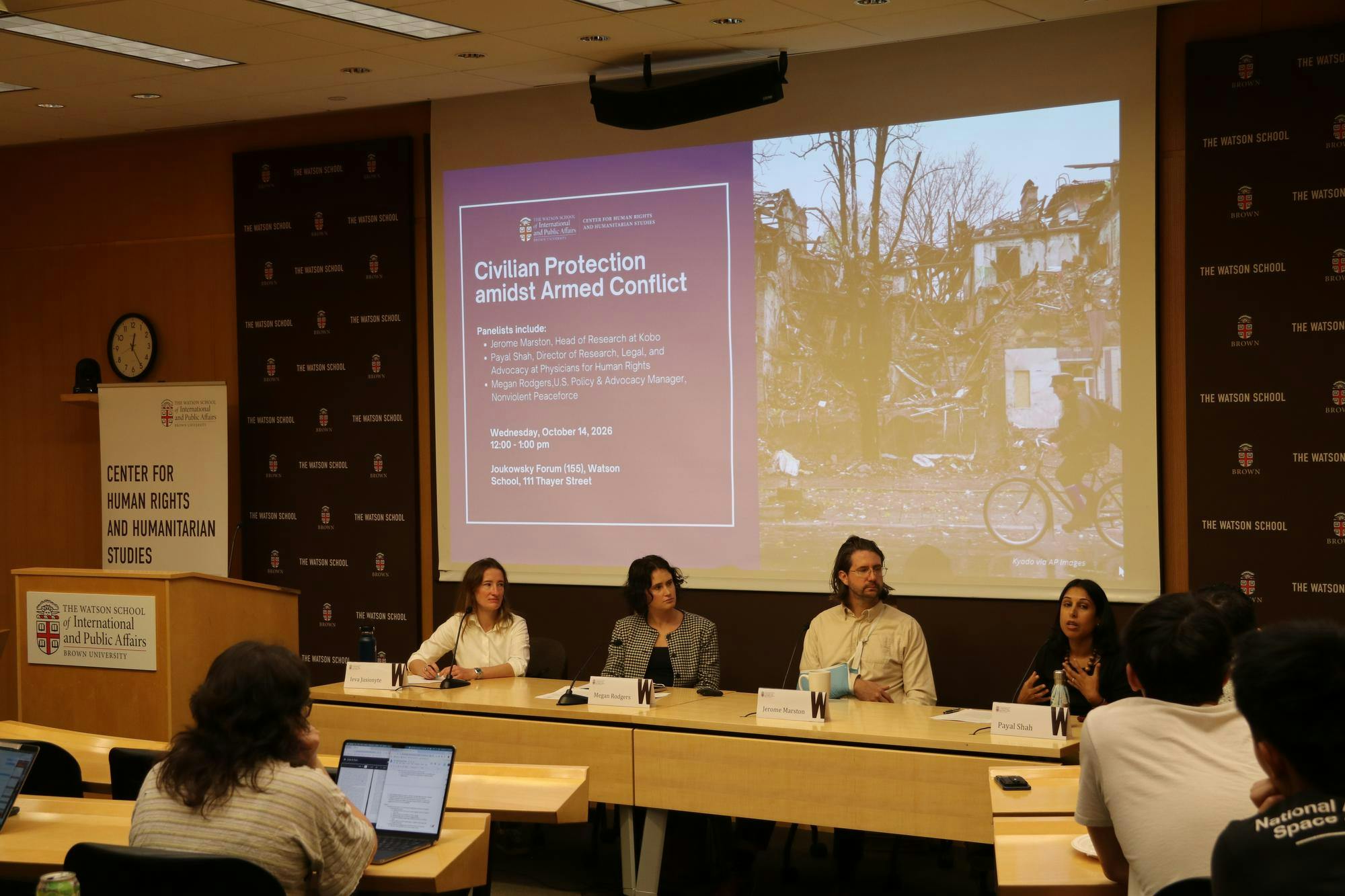 Human rights experts discuss civilian protection during conflicts at ...