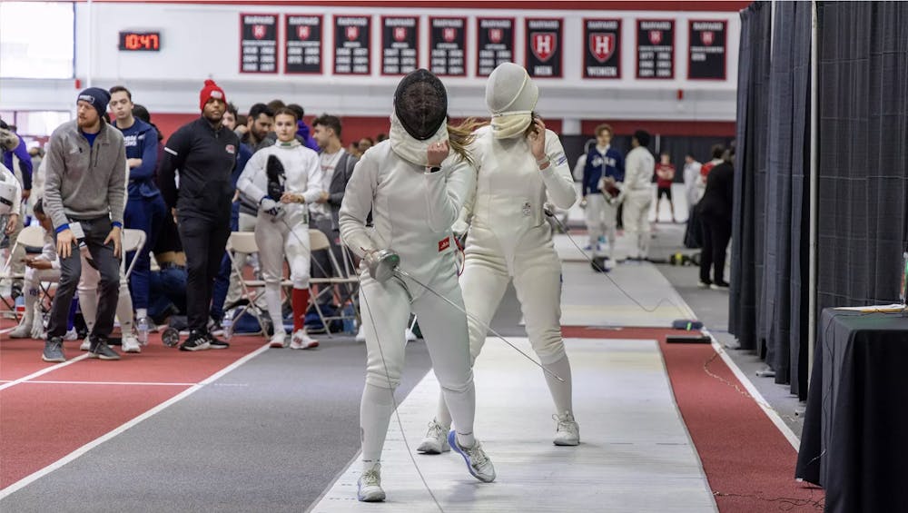 Alexandra Tzou ’26 and Rebecca Whang ’25 were the only fencers from Bruno to be exempted from the first pool during the competition, hence the Bears' need for underdog victories.
Courtesy of Brown Athletics