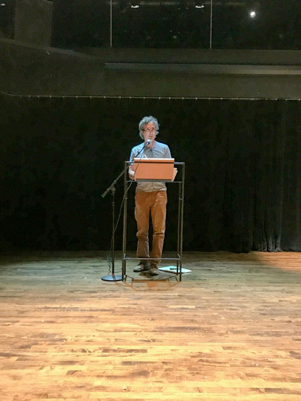 Peter Markus uses rhythmic cadence in narration of book The Brown Peter Markus uses rhythmic cadence in narration of book The Brown