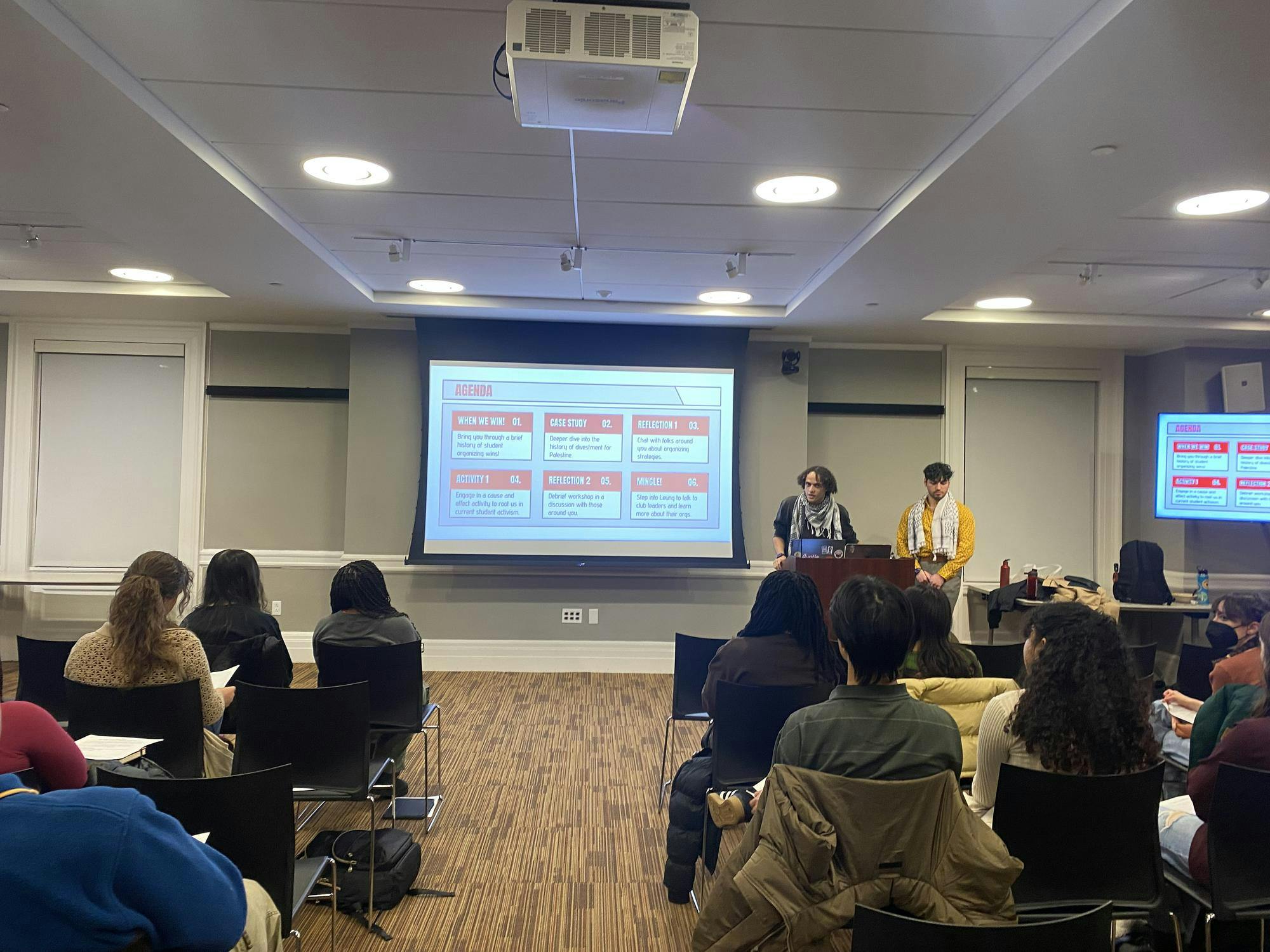 DRAFT SEE Activism at Brown event