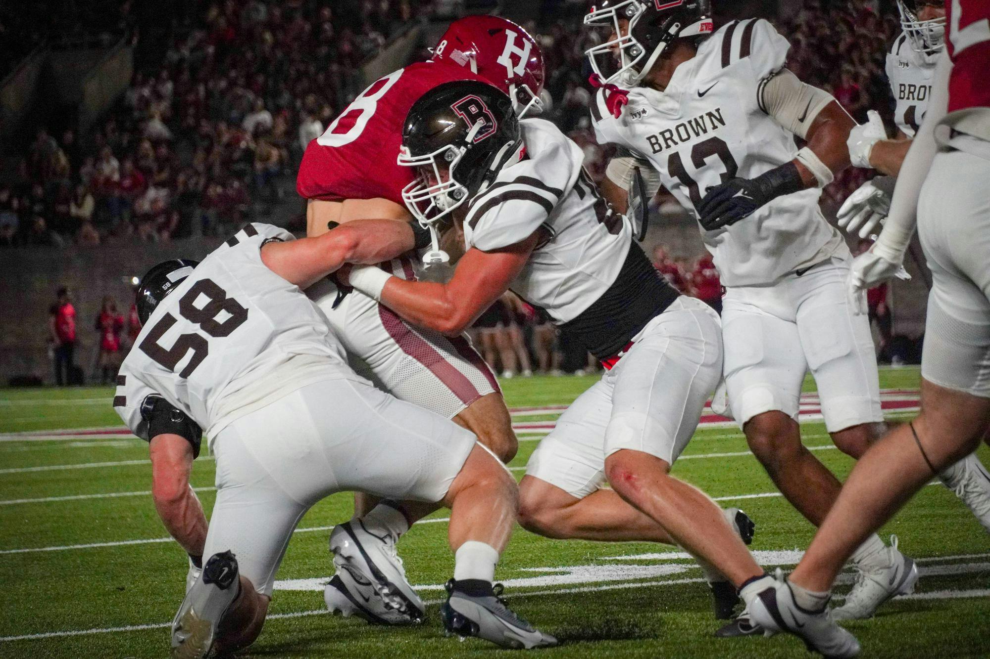 Pick season: Football embarrassed by Harvard in 41-7 blowout - Brown ...
