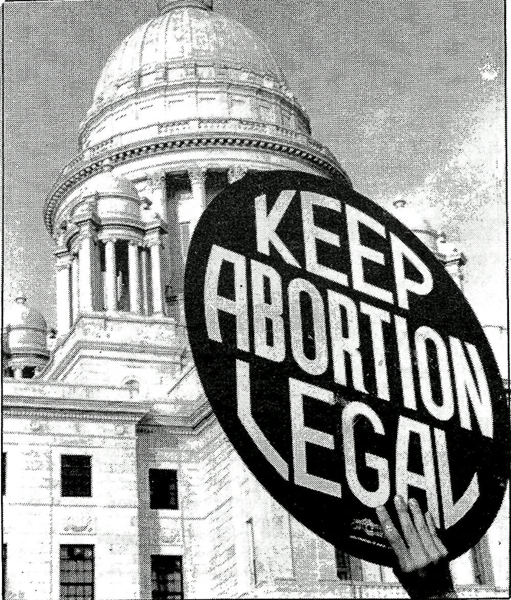 <p>Women of Brown United, a student organization focused on women’s issues and reproductive rights during the 1970s, continued its activism after Roe v. Wade was decided in 1973, escorting patients looking to receive abortions to the Women’s Medical Center.</p><p>Courtesy of Donna Schudman﻿</p>