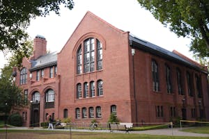 A picture of Smith-Buonanno Hall at Brown University.