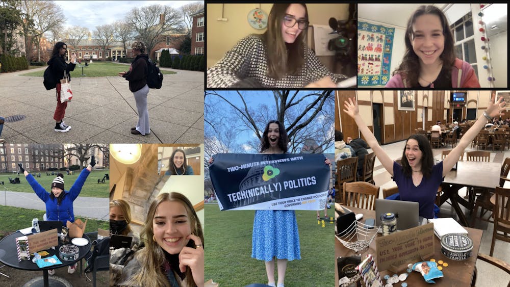 <p>So far, Aliza Kopans ’25 has interviewed over 50 people on campus and more in her hometown of Arlington, Massachusetts.</p><p>Courtesy of Aliza Kopans</p>