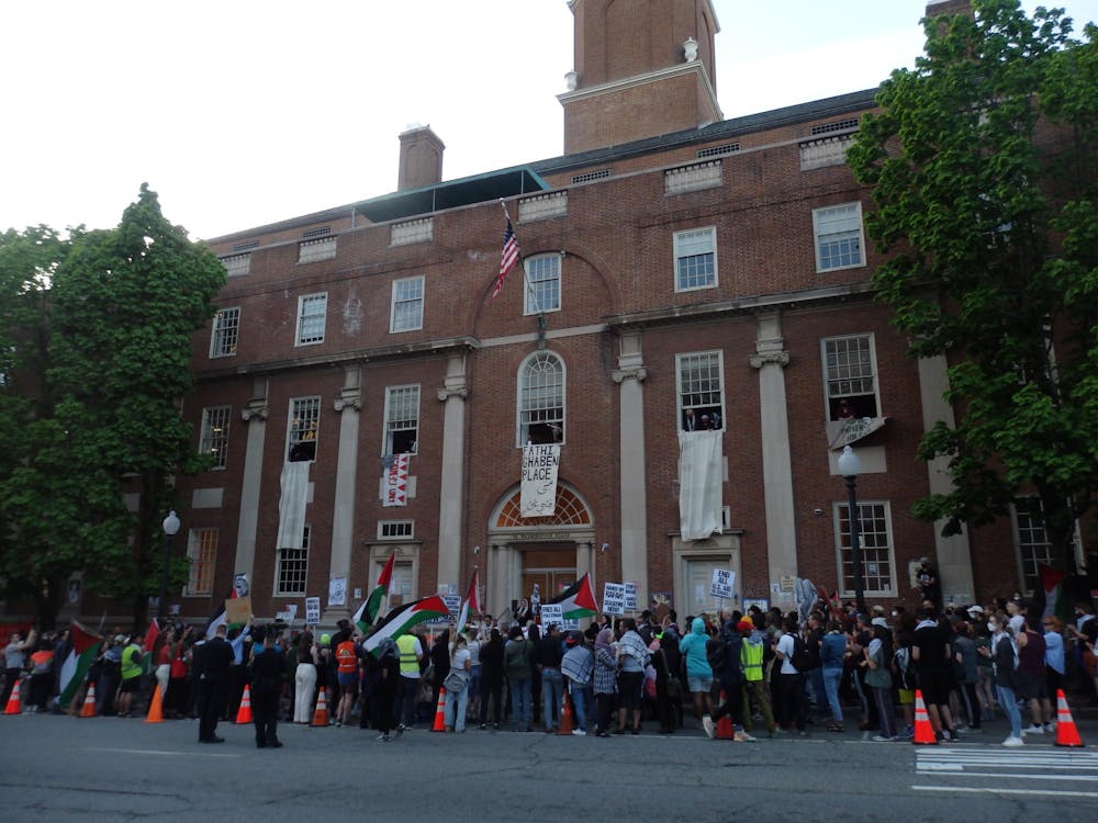 The announcement follows a six-hour Monday evening negotiations meeting with student organizers affiliated with RISD Students for Justice in Palestine during a 22-person occupation at 20 Washington Place, better known as Prov-Wash. 