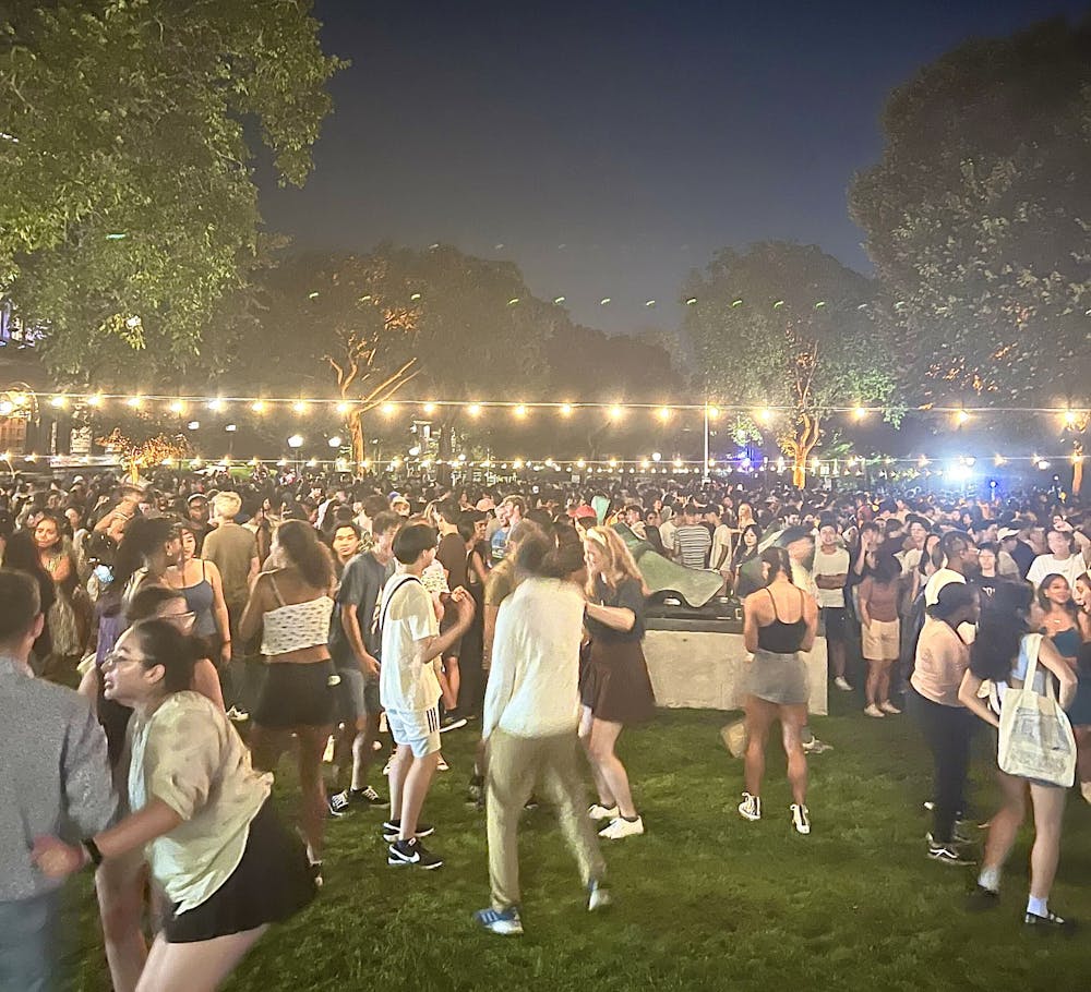 <p>Brown’s class of 2026 enjoyed in-person events such as the first-year ice cream social and orientation dance.</p><p>Courtesy of ﻿Nina Theisen</p>