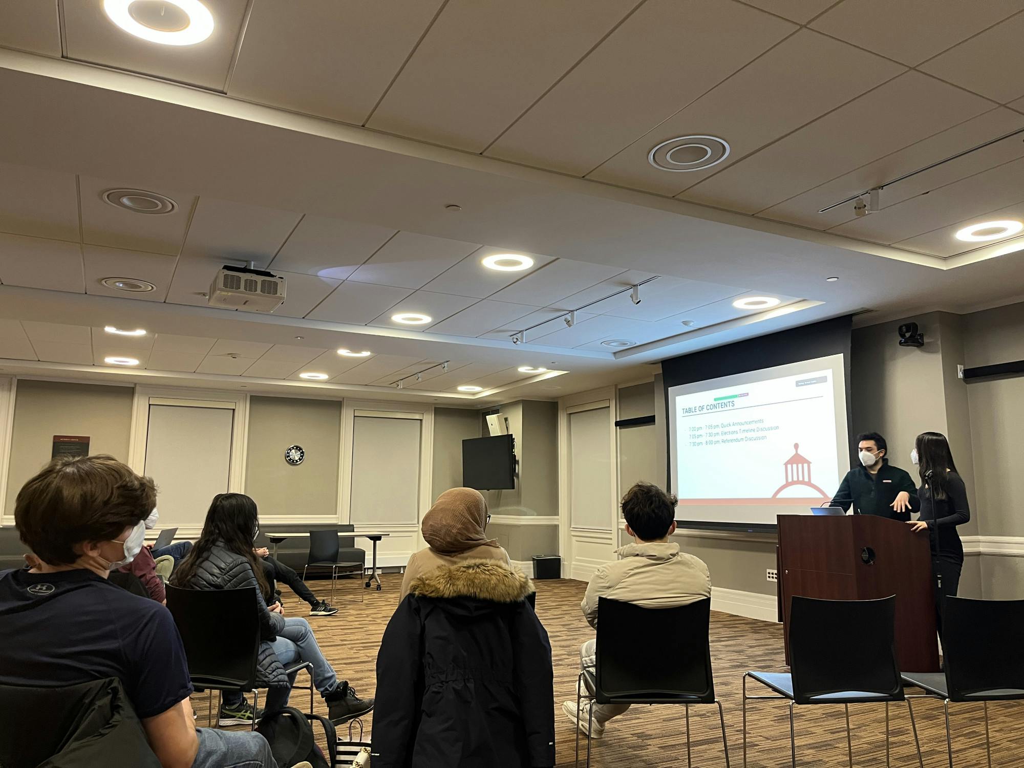 UCS discusses spring elections procedure and timeline - The Brown Daily