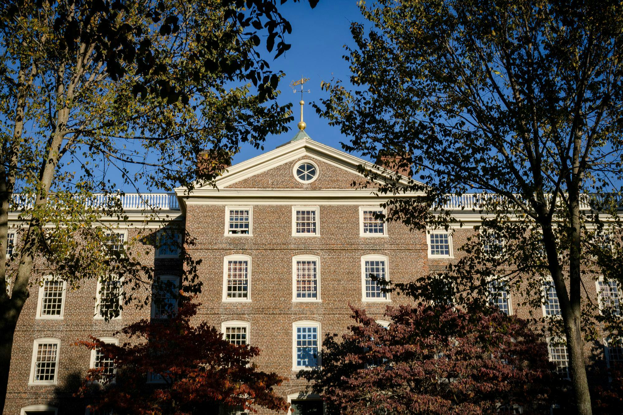 Exterior photo of University Hall
