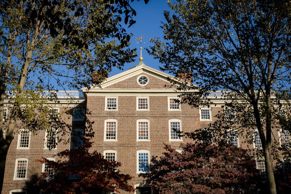 Exterior photo of University Hall