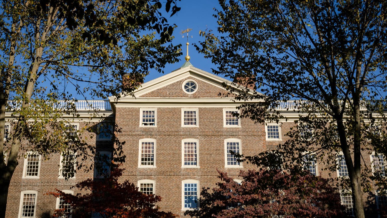 Exterior photo of University Hall