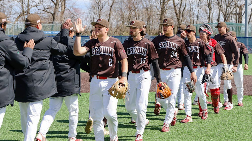 The Bears were unable to secure the win against the Bulldogs in yet another close contest to complete the doubleheader Saturday. 

Courtesy of Brown Athletics