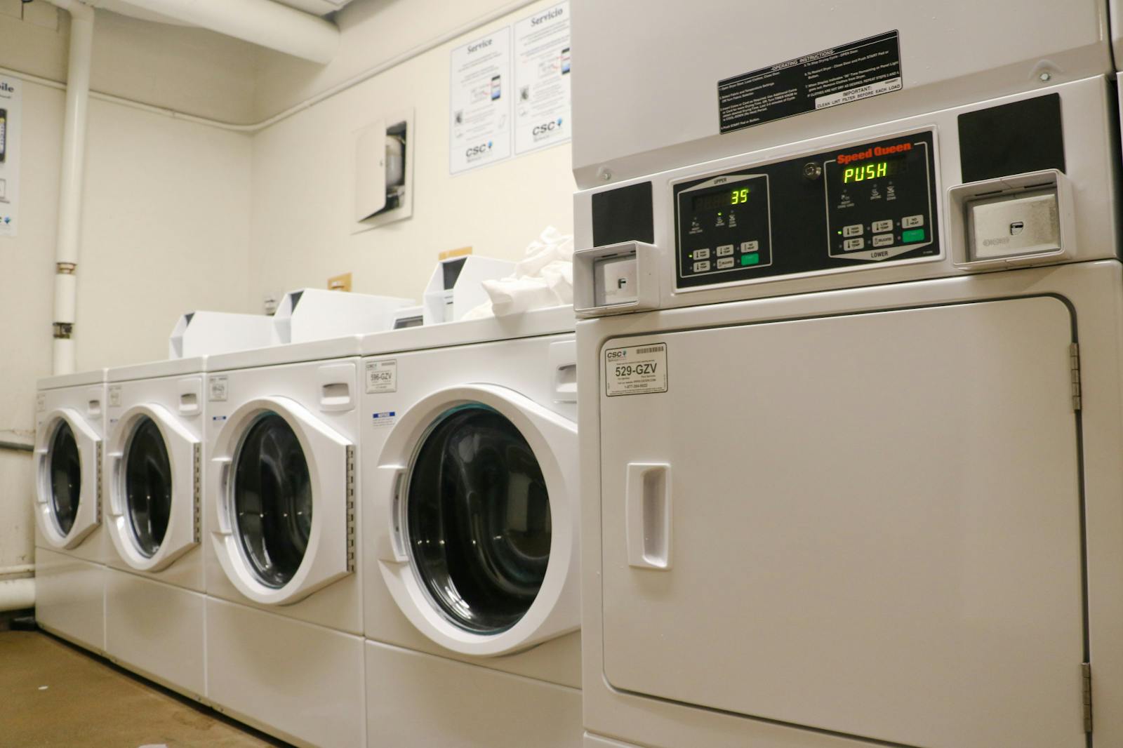 Brown replaces washing machines, dryers in dorms