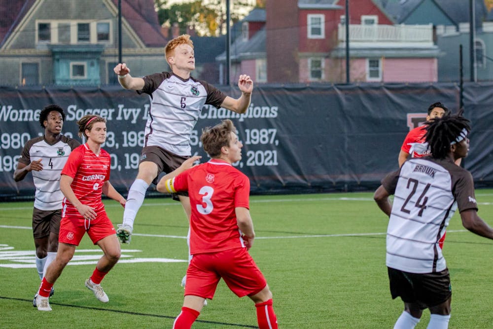 <p>The narrow loss to Cornell still provided a boost in confidence for the Bears, who lost 4-0 to the Big Red last season.</p><p></p><p>Courtesy of Ari Rosen / Brown Athletics</p>