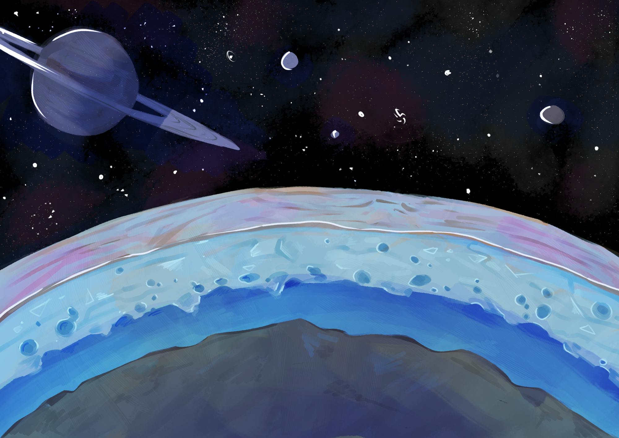 Brown researchers deepen understanding of icy moon shells - Brown Daily ...