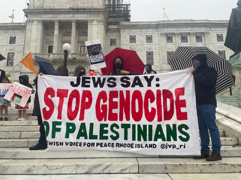 At the State House, activists from the Providence community and the University gave speeches, decried Palestinian oppression, denounced Israel for its continued use of force and criticized the U.S. federal government for its financial support of the Israeli Defense Force.