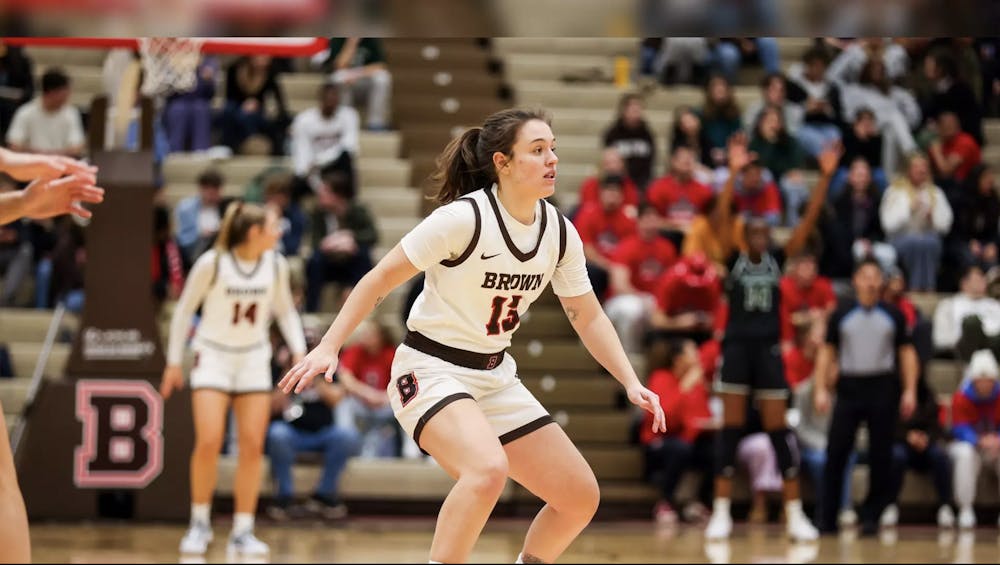 <p>Grace Arnolie ’26 led the Bears to out-rebound the Big Green 57-43.</p><p>Courtesy of Emma C. Marion via Brown Athletics</p>
