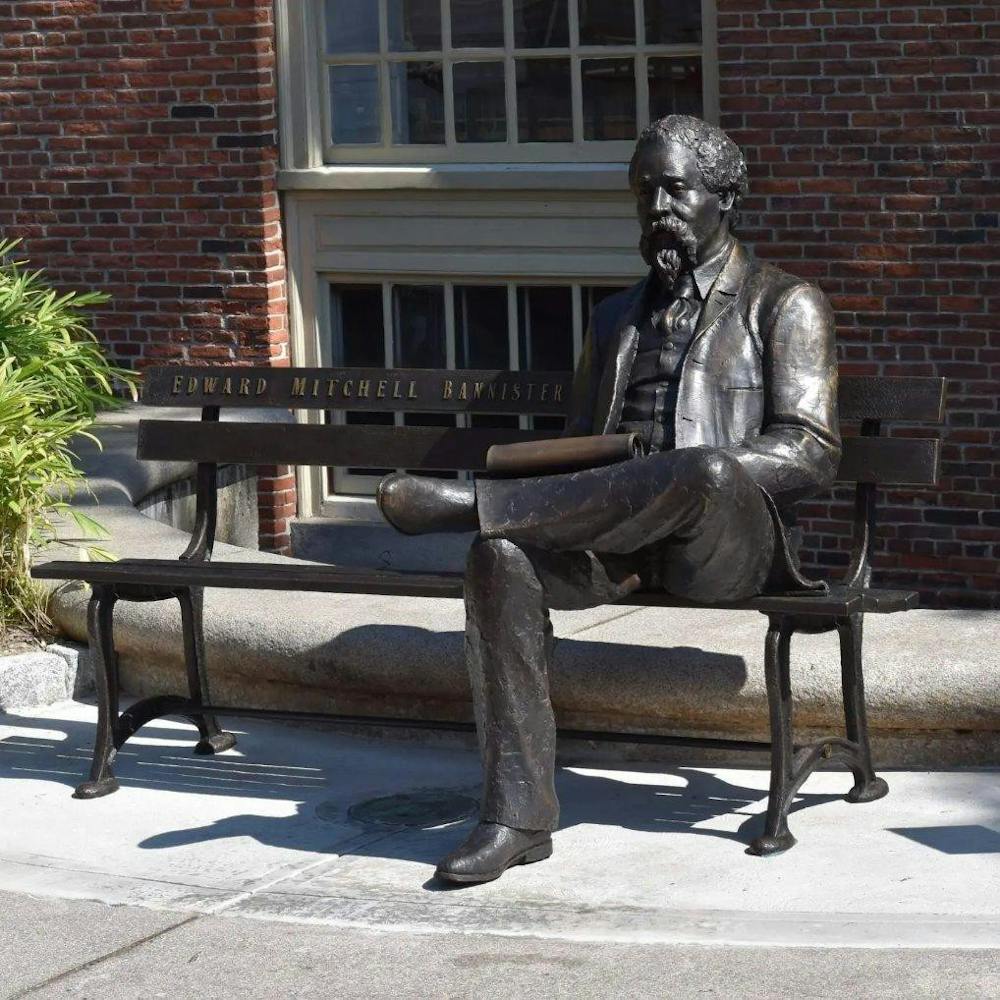 <p>Courtesy of Gage Prentiss﻿</p><p>Artist Gage Prentiss was previously commissioned to create a bust of Edward Bannister and proposed the idea of a statue as a community-oriented piece to the Providence Art Club. </p>