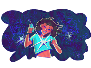 dancing in a world alone