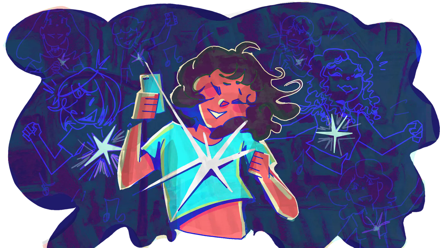 dancing in a world alone