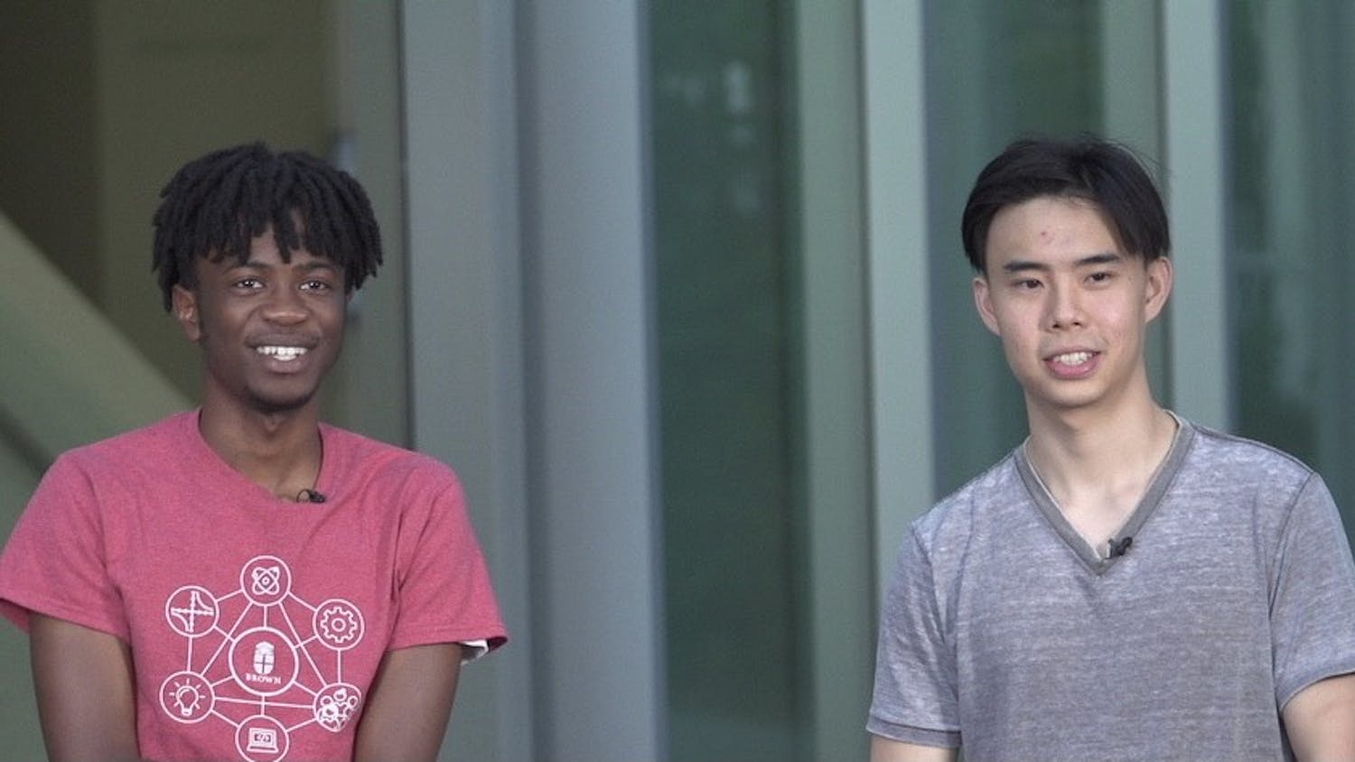 Brandon Li GS and Anderson Addo 鈥�23 are two of Emit鈥檚 developers. Li calls Emit a 鈥渟ocial-app鈥� in order to distance the app from the exclusivity associated with conventional social media. 