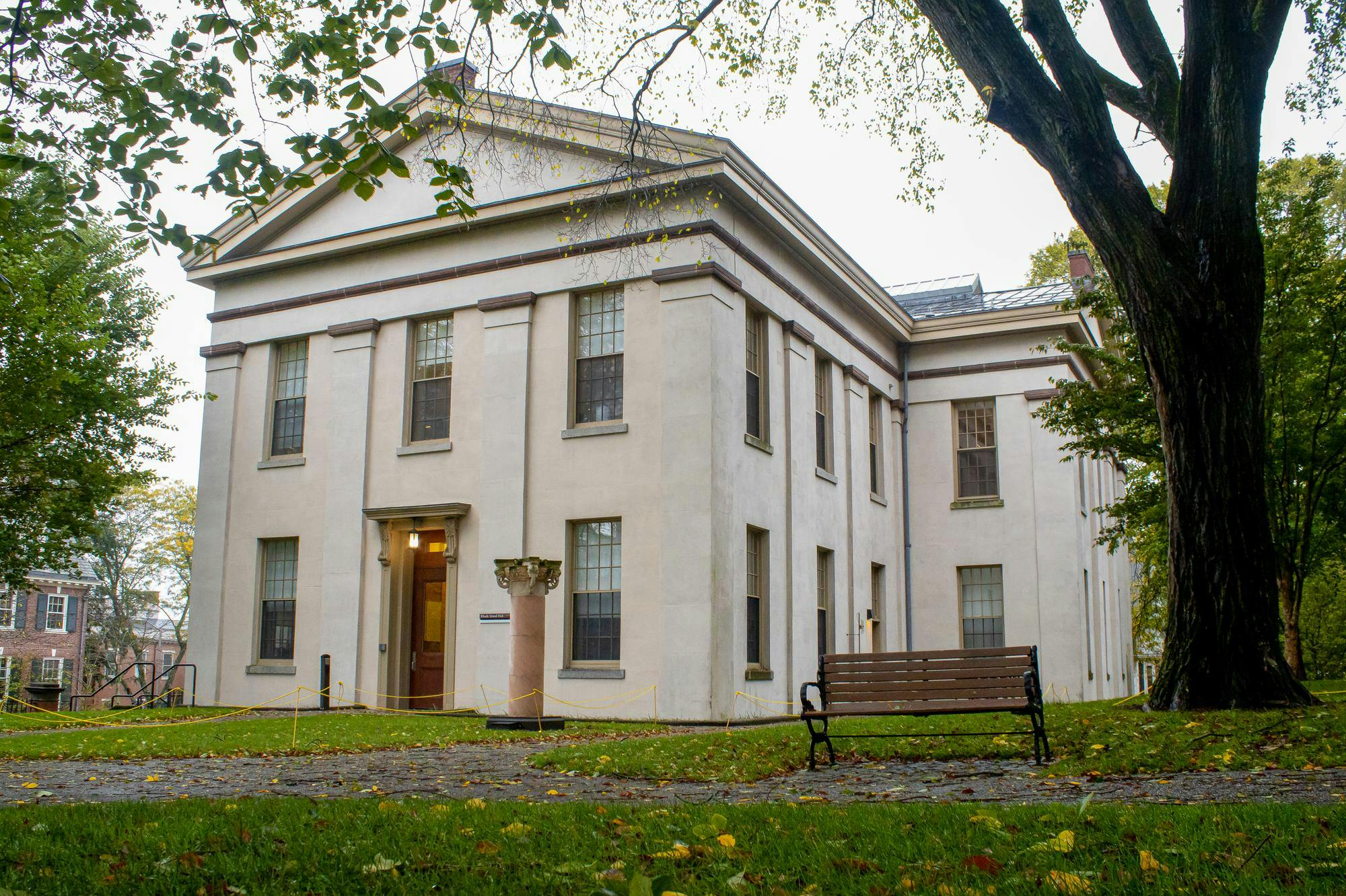 Photo of Rhode Island Hall, home of the Joukowsky Institute for Archaeology and the Ancient World.