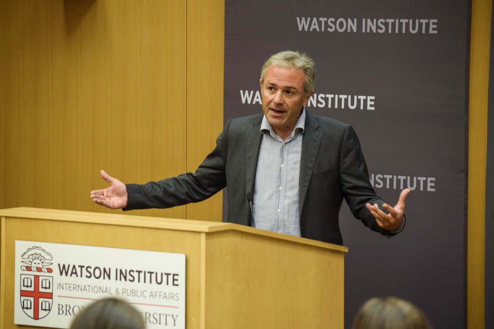 Financial Times columnist discusses new book The Brown Daily Herald