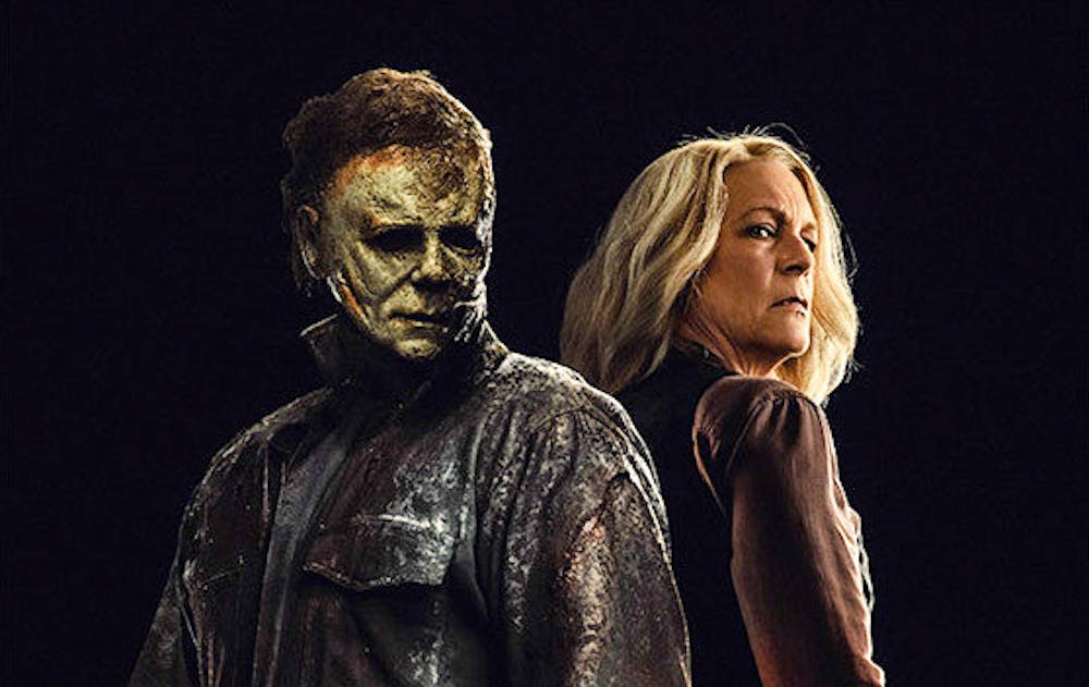 <p>“Halloween Ends” relies on blood and violence more than it does on psychological thrills and true shock factors. </p><p>Courtesy of Universal Pictures﻿</p>