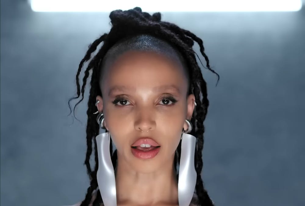 <p>FKA twigs coins the term “Eusexua” as a sensual, heightened state of euphoria. Photo courtesy of FKA twigs via YouTube</p>