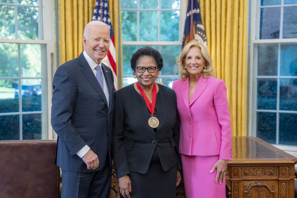 Simmons made history as the first African American woman president of an Ivy League institution when she served as Brown’s 18th president from 2001-2012. Courtesy of the White House