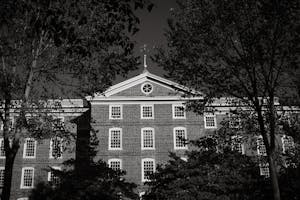 Brown University's University Hall.