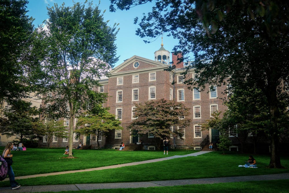 Photo of University Hall building.