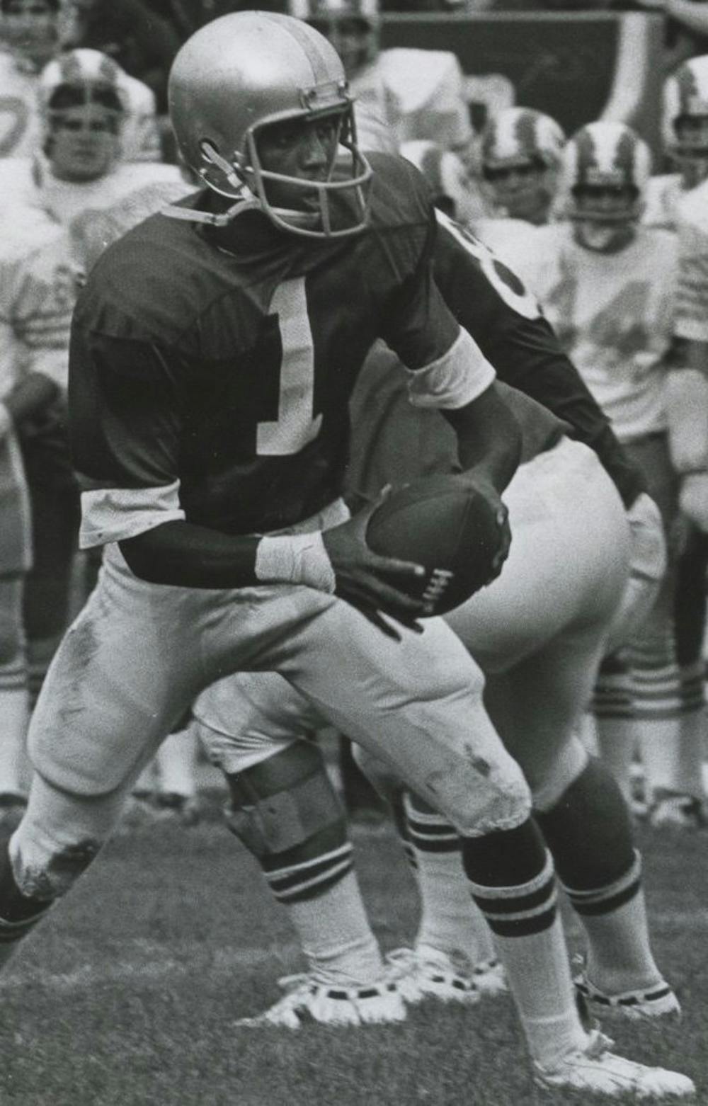 <p>Dennis Coleman ’75 (above) played quarterback for the Brown football team, and said his experience connected him to a wide range of individuals within the Black community at Brown.</p>