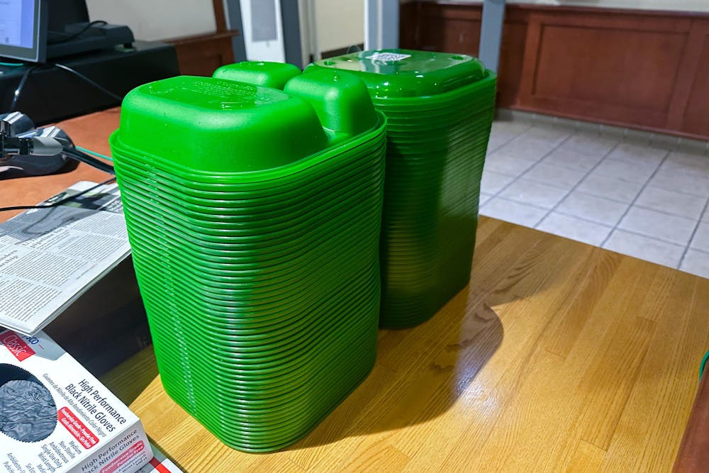 So far, the program claims to have saved 2273 disposable containers – amounting to 203 pounds of waste – from going into landfills, according to a Jan. 23 email from BDS.
