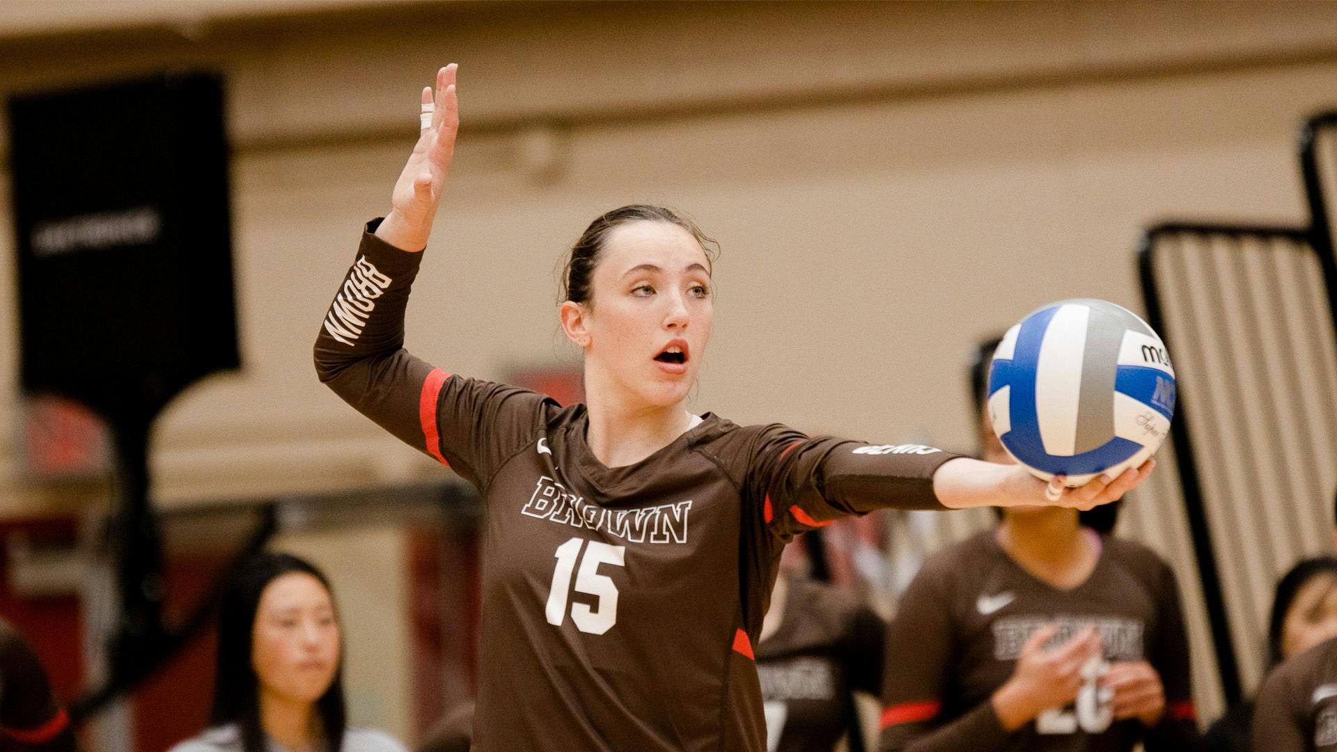 Volleyball bounces back with weekend victories against Columbia