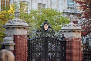 Photo of the Van Wickle Gates.
