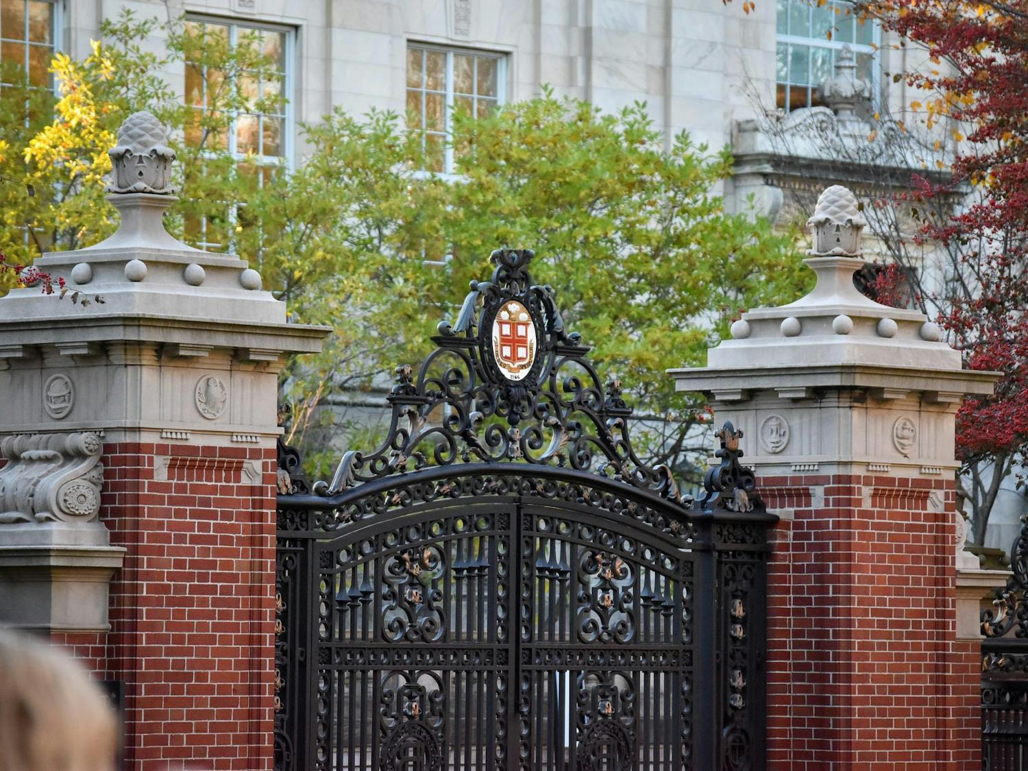 Photo of the Van Wickle Gates.