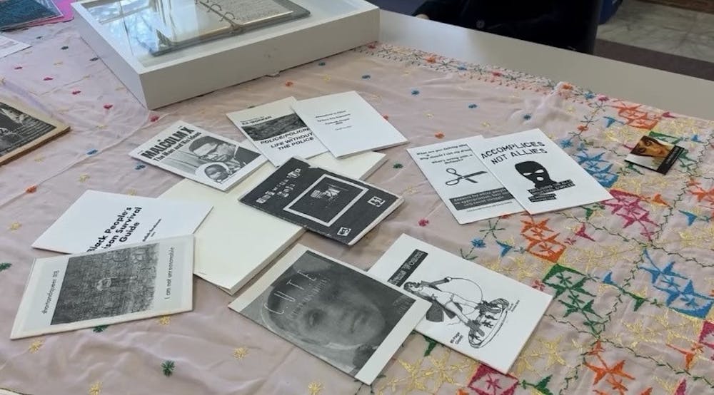 The zine collection is a popular resource for students conducting research, with several students often requesting materials at the same time, according to Heather Cole, head of special collections instruction at the John Hay Library.