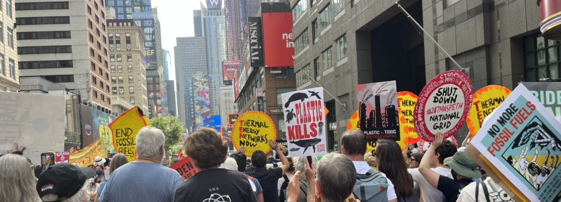 The many passionate people who took part in the March to End Fossil Fuels in New York City | Lily Jensen